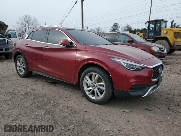 2017 Infiniti QX30 Sport with VIN SJKCH5CP7HA015657, listed as a Copart auction lot 88926715 with 999,999 mi miles and Salvage Title. Bid and sale history available at carsss.com. Image 4.
