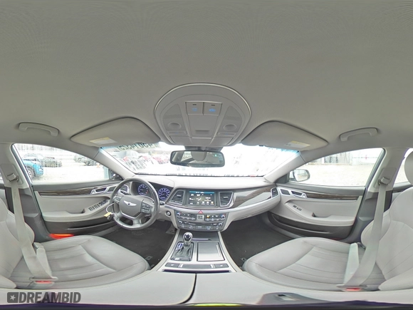 2016 Hyundai Genesis 3.8L with VIN KMHGN4JE2GU127753, listed as a Copart auction lot 45014325 with 110,869 mi miles and Salvage Title. Bid and sale history available at carsss.com. Image 13.