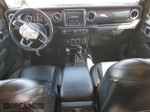 2021 Jeep Wrangler Unlimited Sahara Altitude с VIN 1C4HJXEN5MW865773, выставлен на аукционе Copart как лот 66431724 с пробегом 61 101 миль миль и Списание • Salvage title. История ставок и продаж доступна на DreamBid. Изображение 8.