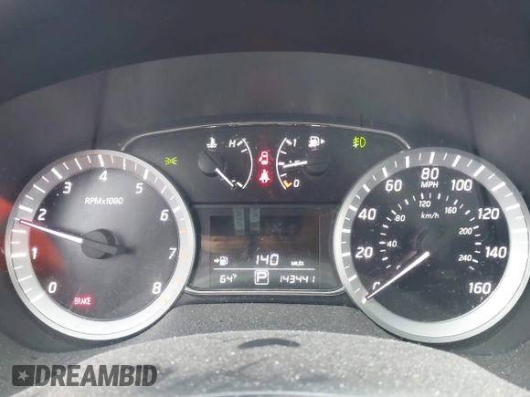2013 Nissan Sentra S with VIN 3N1AB7AP2DL719233, listed as a IAAI auction lot 41891238 with 143,441 mi miles and . Bid and sale history available at DreamBid. Image 7.
