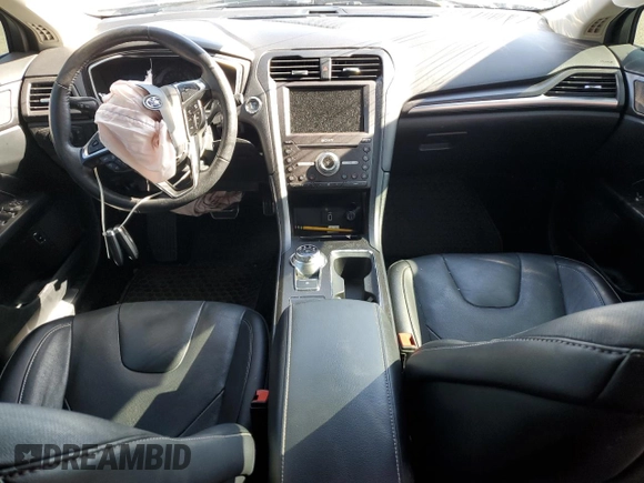 2017 Ford Fusion Titanium with VIN 3FA6P0SU0HR350946, listed as a Copart auction lot 54957885 with Not Provided miles and Clean Title. Bid and sale history available at DreamBid. Image 8.