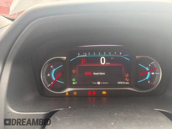 2021 Honda Pilot EX-L with VIN 5FNYF6H53MB102839, listed as a Copart auction lot 44571005 with 157,614 mi miles and Non Repairable. Bid and sale history available at DreamBid. Image 9.