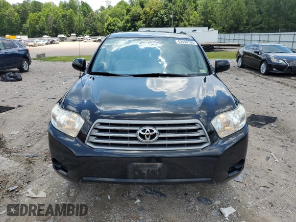 2009 Toyota Highlander with VIN JTEDA41A792008364, listed as a Copart auction lot 63490765 with 143,392 mi miles and Salvage title. Bid and sale history available at DreamBid. Image 5.