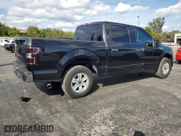 2019 Ford F-150 XL with VIN 1FTEW1C46KKC52481, listed as a Copart auction lot 46554605 with 70,002 mi miles and Salvage Title. Bid and sale history available at DreamBid. Image 3.