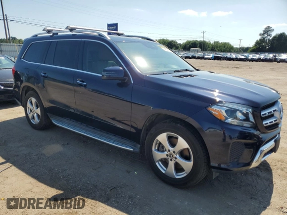 2017 Mercedes-Benz GLS 450 with VIN 4JGDF6EE4HA922070, listed as a Copart auction lot 54575704 with 80,986 mi miles and Non Repairable. Bid and sale history available at DreamBid. Image 4.