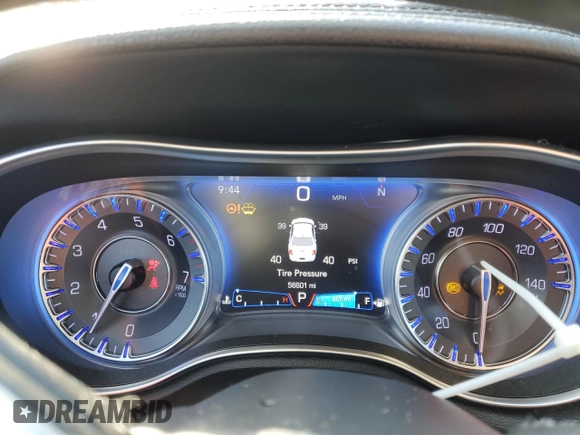 2018 Chrysler 300 Touring with VIN 2C3CCAAG6JH265092, listed as a Copart auction lot 80232834 with 56,601 mi miles and Salvage Title. Bid and sale history available at carsss.com. Image 9.