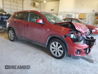 2014 Mitsubishi Outlander Sport ES with VIN 4A4AR3AU5EE026593, listed as a Copart auction lot 46647295 with 155,782 mi miles and Salvage Title. Bid and sale history available at carsss.com. Image 4.