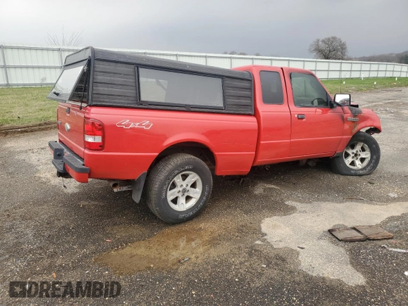 2006 Ford Ranger XL with VIN 1FTYR15EX6PA10585, listed as a Copart auction lot 53548325 with 0 mi miles and Non Repairable. Bid and sale history available at carsss.com. Image 3.