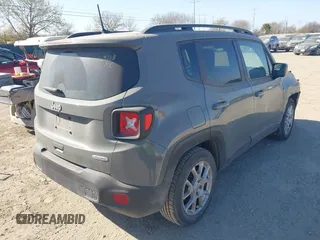 2021 Jeep Renegade Latitude with VIN ZACNJCBB3MPN26557, listed as a IAAI auction lot 41721170 with 31,893 mi miles and . Bid and sale history available at DreamBid. Image 4.