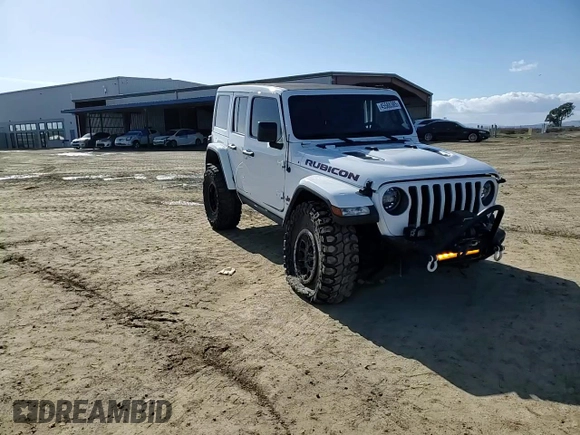 2019 Jeep Wrangler Unlimited Rubicon with VIN 1C4HJXFG0KW515349, listed as a Copart auction lot 45588385 with 64,737 mi miles and Salvage title. Bid and sale history available at DreamBid. Image 10.