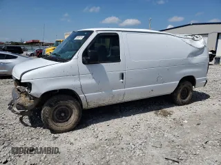 2006 Ford Econoline Cargo with VIN 1FTNE24L46HB43907, listed as a Copart auction lot 56780715 with 164,175 mi miles and Salvage title. Bid and sale history available at DreamBid. Image 1.