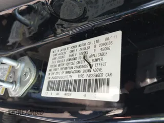 2011 Acura TSX with VIN JH4CU2F6XBC013766, listed as a IAAI auction lot 42398282 with 156,565 mi miles and . Bid and sale history available at DreamBid. Image 9.