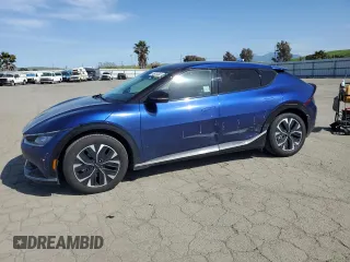 2023 Kia EV6 Wind with VIN KNDC34LA7P5150409, listed as a Copart auction lot 52458975 with 59,445 mi miles and Clean Title. Bid and sale history available at carsss.com. Image 1.