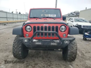 2018 Jeep Wrangler JK Unlimited Sport with VIN 1C4BJWDGXJL812728, listed as a Copart auction lot 43114355 with 70,236 mi miles and Salvage Title. Bid and sale history available at carsss.com. Image 5.