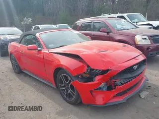 2019 Ford Mustang EcoBoost with VIN 1FATP8UH6K5138631, listed as a IAAI auction lot 42117817 with 68,630 mi miles and . Bid and sale history available at DreamBid. Image 1.