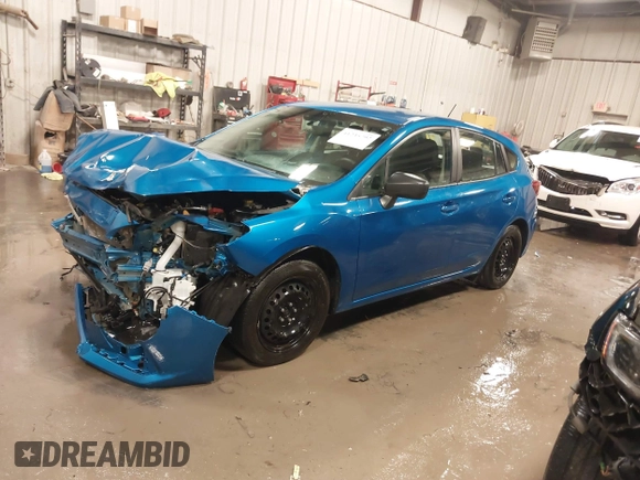 2022 Subaru Impreza with VIN 4S3GTAB62N3724811, listed as a IAAI auction lot 41235792 with 25,500 mi miles and . Bid and sale history available at DreamBid. Image 18.