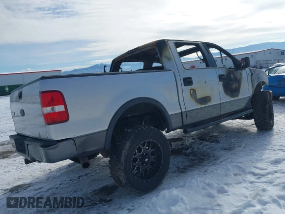 2008 Ford F-150 XLT with VIN 1FTPW14588KB21044, listed as a IAAI auction lot 41528784 with 1 mi miles. Bid and sale history available at carsss.com. Image 4.