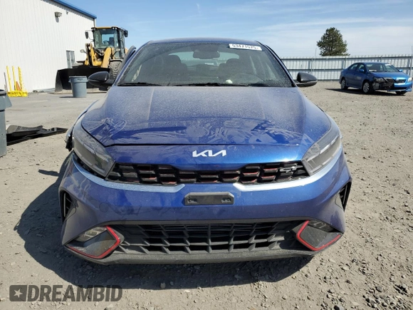 2024 Kia Forte GT with VIN 3KPF44AC7RE781067, listed as a Copart auction lot 53471575 with 14,205 mi miles and Salvage Title. Bid and sale history available at carsss.com. Image 5.