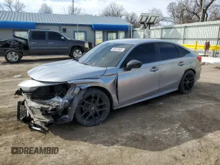 2022 Honda Civic Sport z VIN 2HGFE2F51NH525339, wystawiony jako Copart lot #46191605 z przebiegiem 76 147 mil mil oraz Szkoda całkowita • Salvage title. Historia ofert i sprzedaży dostępna na DreamBid. Obrazek 1.