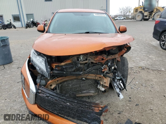 2020 Mitsubishi Outlander ES with VIN JA4AR3AU8LU023191, listed as a Copart auction lot 49803675 with Not provided miles and Salvage title. Bid and sale history available at DreamBid. Image 5.