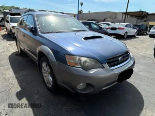 2005 Subaru Legacy Outback XT Limited with VIN 4S4BP67C654359226, listed as a Copart auction lot 50261645 with 188,511 mi miles and Clean title. Bid and sale history available at DreamBid. Image 1.