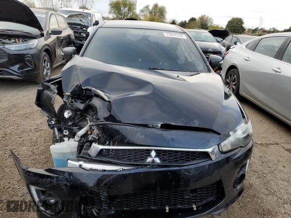 2016 Mitsubishi Lancer SE with VIN JA32V2FW1GU009034, listed as a Copart auction lot 75628764 with 129,778 mi miles and Salvage Title. Bid and sale history available at DreamBid. Image 5.