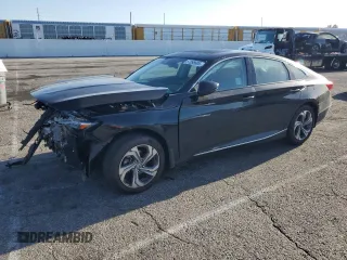 2019 Honda Accord EX-L with VIN 1HGCV1F53KA038294, listed as a Copart auction lot 57098605 with Not provided miles and Salvage title. Bid and sale history available at DreamBid. Image 1.