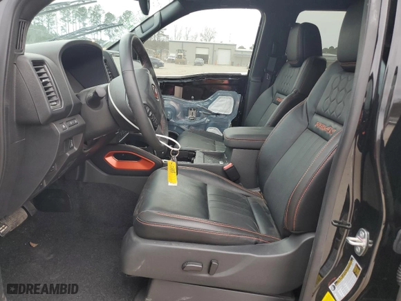 2024 Nissan Frontier PRO-4X with VIN 1N6ED1EK6RN605079, listed as a Copart auction lot 44513245 with 6,914 mi miles and Salvage Title. Bid and sale history available at carsss.com. Image 7.