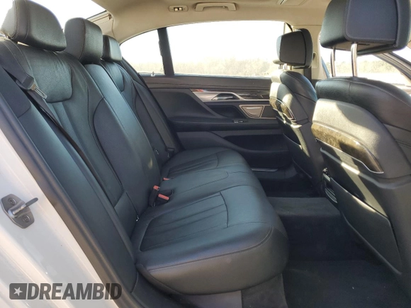 2017 BMW 7 Series 740i with VIN WBA7E2C32HG740649, listed as a Copart auction lot 45593145 with 122,793 mi miles and Salvage Title. Bid and sale history available at carsss.com. Image 10.