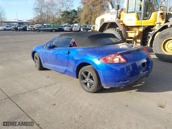 2008 Mitsubishi Eclipse GS with VIN 4A3AL25F78E039281, listed as a IAAI auction lot 41423363 with 161,326 mi miles. Bid and sale history available at carsss.com. Image 3.