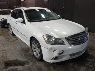2008 Infiniti M z VIN JNKAY01EX8M606948, wystawiony jako IAAI lot #39426526 z przebiegiem 198 399 mil mil oraz . Historia ofert i sprzedaży dostępna na DreamBid. Obrazek 1.