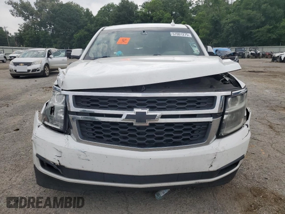 2018 Chevrolet Tahoe LS с VIN 1GNSCAKC6JR181140, выставлен на аукционе Copart как лот 57001275 с пробегом 220 267 миль миль и Списание • Salvage title. История ставок и продаж доступна на DreamBid. Изображение 5.