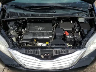 2013 Toyota Sienna XLE with VIN 5TDDK3DCXDS070416, listed as a Copart auction lot 56399655 with 185,597 mi miles and Clean Title. Bid and sale history available at DreamBid. Image 12.
