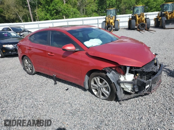 2018 Hyundai Elantra Value Edition with VIN 5NPD84LF1JH286138, listed as a Copart auction lot 51749835 with 93,792 mi miles and Salvage Title. Bid and sale history available at DreamBid. Image 4.