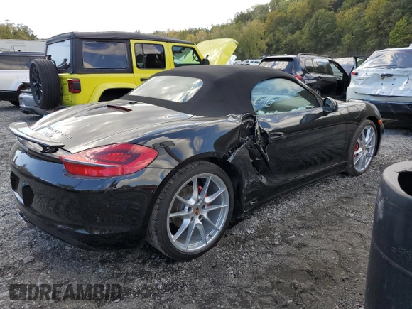 2014 Porsche Boxster z VIN WP0CA2A86ES121458, wystawiony jako Copart lot #74421144 z przebiegiem 22 533 mil mil oraz Czysty tytuł • Clean title. Historia ofert i sprzedaży dostępna na DreamBid. Obrazek 3.