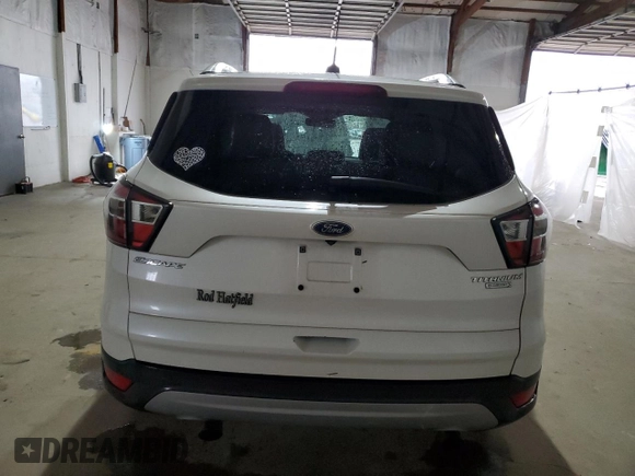 2017 Ford Escape Titanium with VIN 1FMCU0J96HUB31397, listed as a Copart auction lot 50970835 with 127,598 mi miles and Salvage Title. Bid and sale history available at carsss.com. Image 6.