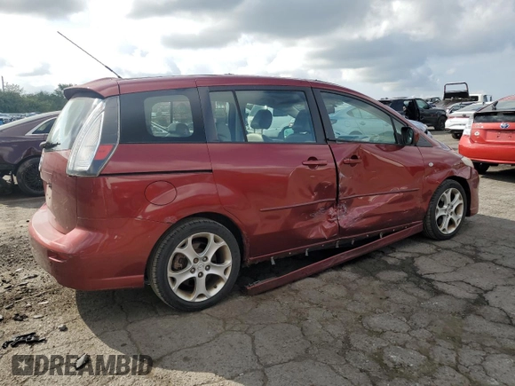 2008 Mazda 5 Sport with VIN JM1CR293780303218, listed as a Copart auction lot 73722064 with 125,613 mi miles and Salvage Title. Bid and sale history available at DreamBid. Image 3.