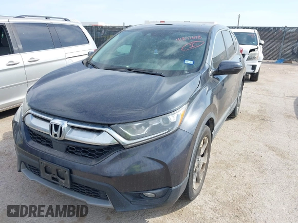 2017 Honda CR-V EX-L with VIN 7FARW1H86HE046035, listed as a IAAI auction lot 41871648 with 186,548 mi miles. Bid and sale history available at carsss.com. Image 6.