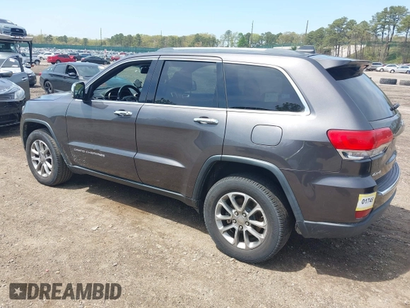 2016 Jeep Grand Cherokee Limited 75th Anniversary with VIN 1C4RJFBG1GC471228, listed as a IAAI auction lot 42167673 with 148,007 mi miles and . Bid and sale history available at DreamBid. Image 3.