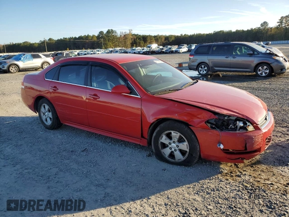 2011 Chevrolet Impala LS Fleet with VIN 2G1WF5EK2B1116445, listed as a Copart auction lot 80188954 with 213,886 mi miles and Salvage Title. Bid and sale history available at DreamBid. Image 4.