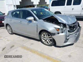 2016 Lexus CT 200h with VIN JTHKD5BH9G2254560, listed as a IAAI auction lot 41773017 with 91,404 mi miles and . Bid and sale history available at carsss.com. Image 1.
