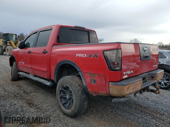 2011 Nissan Titan SL with VIN 1N6AA0EC0BN308082, listed as a Copart auction lot 50452785 with 138,534 mi miles and Clean Title. Bid and sale history available at carsss.com. Image 2.