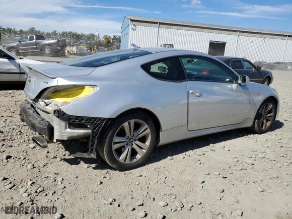 2011 Hyundai Genesis Coupe with VIN KMHHT6KD7BU060782, listed as a Copart auction lot 74855914 with 144,989 mi miles and Salvage Title. Bid and sale history available at carsss.com. Image 3.
