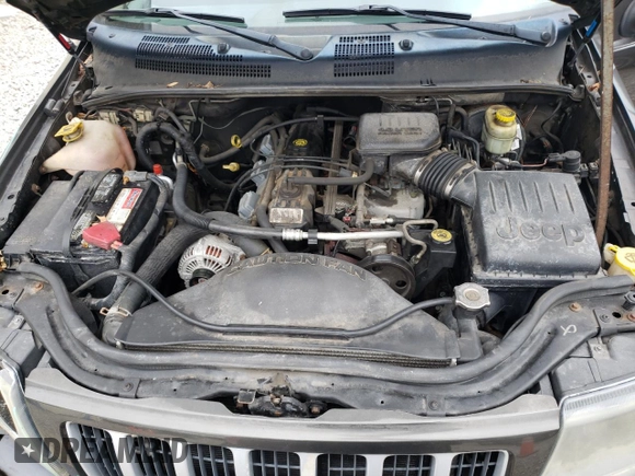 2004 Jeep Grand Cherokee Laredo with VIN 1J4GW48S94C431302, listed as a Copart auction lot 53433245 with 137,690 mi miles and Salvage Title. Bid and sale history available at carsss.com. Image 12.
