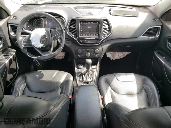 2019 Jeep Cherokee Limited z VIN 1C4PJMDX4KD124441, wystawiony jako Copart lot #56511105 z przebiegiem 73 491 mil mil oraz Szkoda całkowita • Salvage title. Historia ofert i sprzedaży dostępna na DreamBid. Obrazek 8.