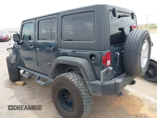 2017 Jeep Wrangler Unlimited Sport with VIN 1C4BJWDG2HL634291, listed as a IAAI auction lot 42242223 with 145,880 mi miles and . Bid and sale history available at DreamBid. Image 3.
