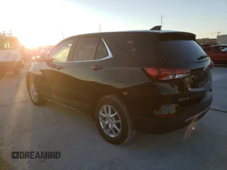 2024 Chevrolet Equinox LT with VIN 3GNAXKEG8RL204098, listed as a Copart auction lot 80752444 with 5,340 mi miles and Clean Title. Bid and sale history available at DreamBid. Image 2.