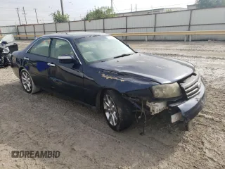 2004 Infiniti M45 with VIN JNKAY41E54M401281, listed as a Copart auction lot 70442894 with 117,572 mi miles and Salvage Title. Bid and sale history available at carsss.com. Image 4.
