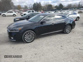 2017 Kia Cadenza Premium with VIN KNALC4J12H5049473, listed as a Copart auction lot 81666694 with 95,025 mi miles and Salvage Title. Bid and sale history available at carsss.com. Image 1.