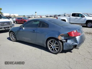 2005 Infiniti G35 z VIN JNKCV54E75M402615, wystawiony jako Copart lot #57704225 z przebiegiem 260 682 mil mil oraz Czysty tytuł • Clean title. Historia ofert i sprzedaży dostępna na DreamBid. Obrazek 2.